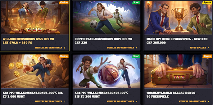 Wintino casino bonus